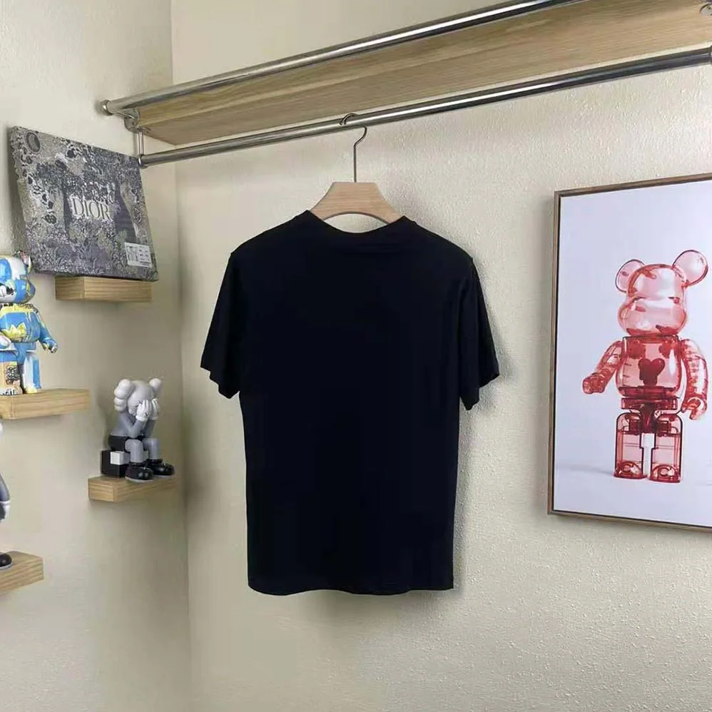 Dior Oversized Dior and Kenny Scharf T for Women in shirt Black Cotton Jersey Dior Oversized Dior and Kenny Scharf T for Women in shirt Black Cotton Jersey