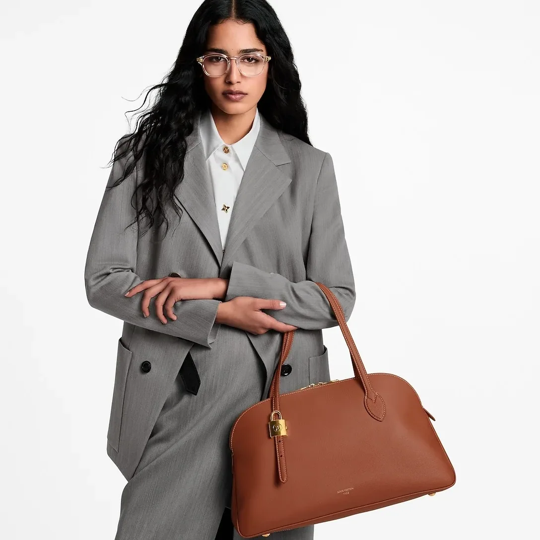 Louis Vuitton Low Key Duffle Tote Cognac /