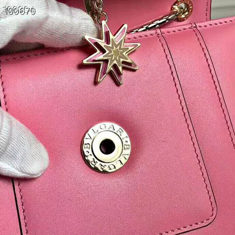 Bvlgari Serpenti Forever in Calf Leather for Women in Pink