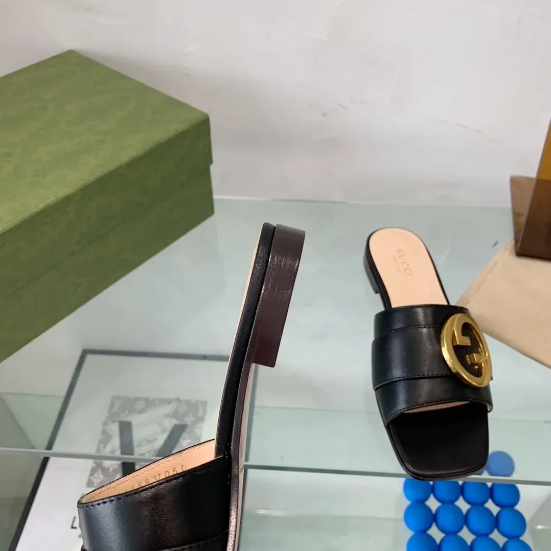 Gucci Blondie Slide Sandal Black
