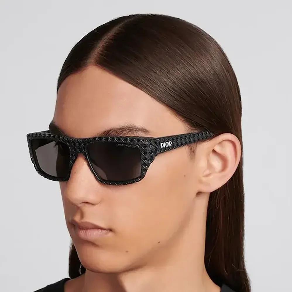 Dior Dior3D S1I Orange Mirrored Rectangular Sunglasses for Unisex Dior Dior3D S1I Orange Mirrored Rectangular Sunglasses for Unisex