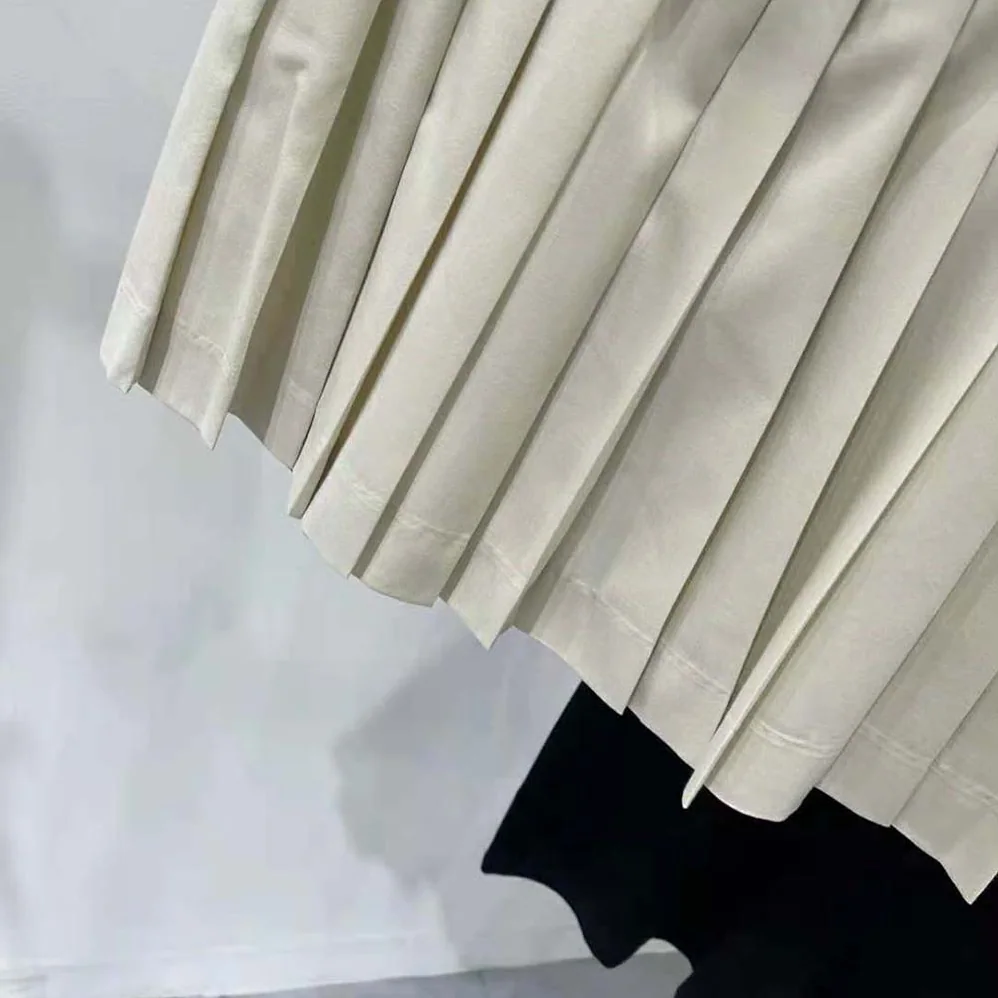 Miu Miu Pleated Batavia Miniskirt MG2032_11AD_F0018 for Women Miu Miu Pleated Batavia Miniskirt MG2032_11AD_F0018 for Women