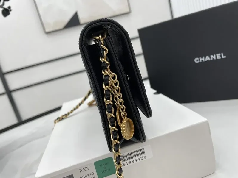 Wallet On Chain Green in Black/White /