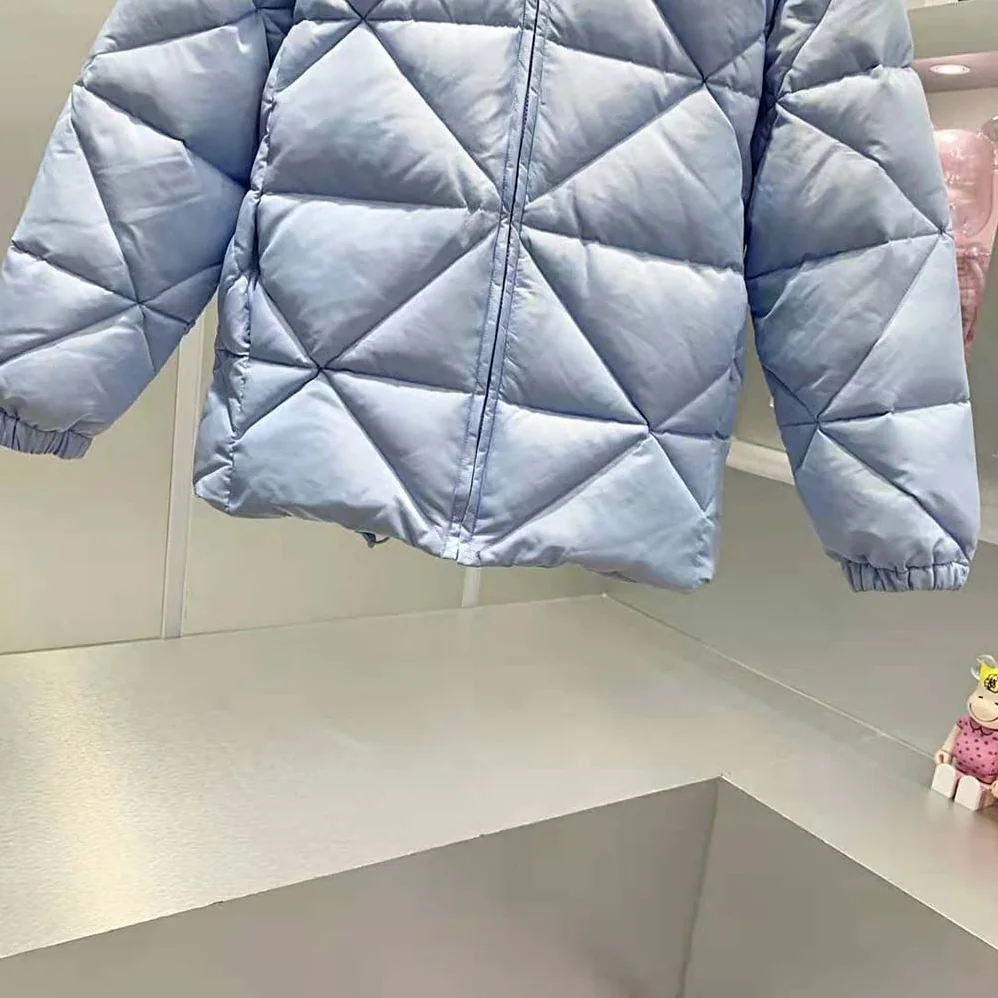 Prada Oversized Re for Women in Nylon Gabardine Down Jacket