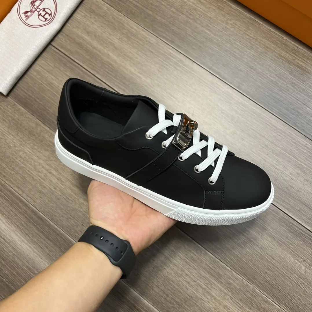Hermes Casual Sneakers Black Hermes Casual Sneakers Black