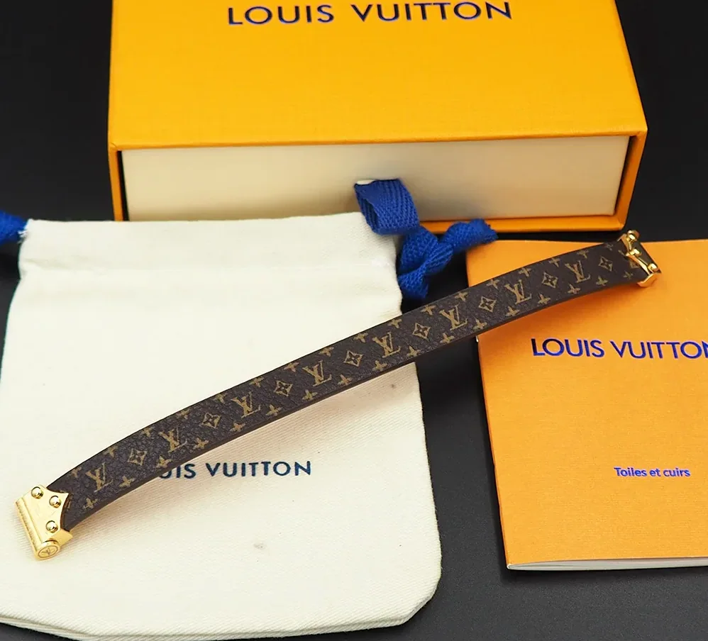 Louis Vuitton Nano Monogram Bracelet Brown Louis Vuitton Nano Monogram Bracelet Brown