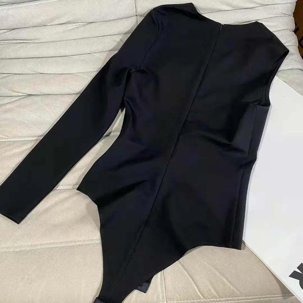 Givenchy One-Shoulder Body in Viscose Crepe for Women