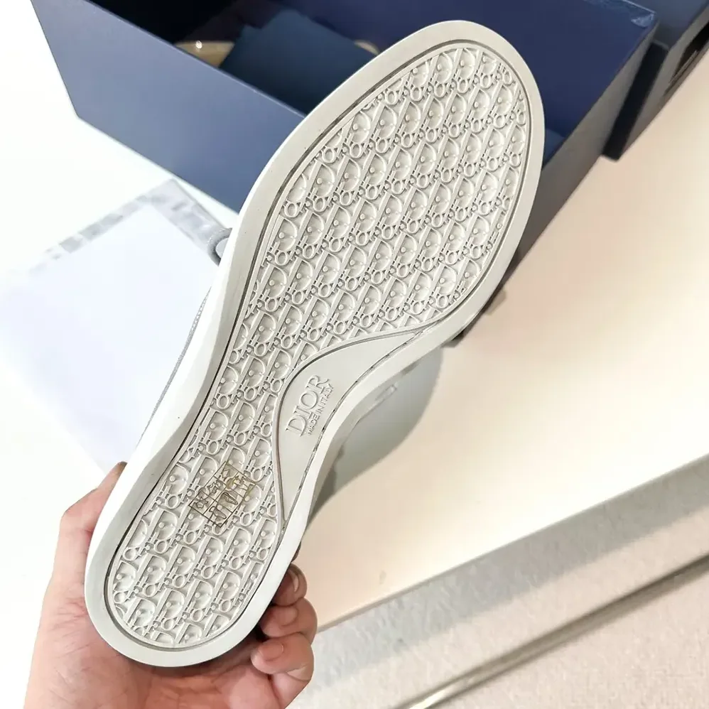 Dior Granville Boat Shoe Dior Gray Suede and Dior Oblique Jacquard for Men Dior Granville Boat Shoe Dior Gray Suede and Dior Oblique Jacquard for Men
