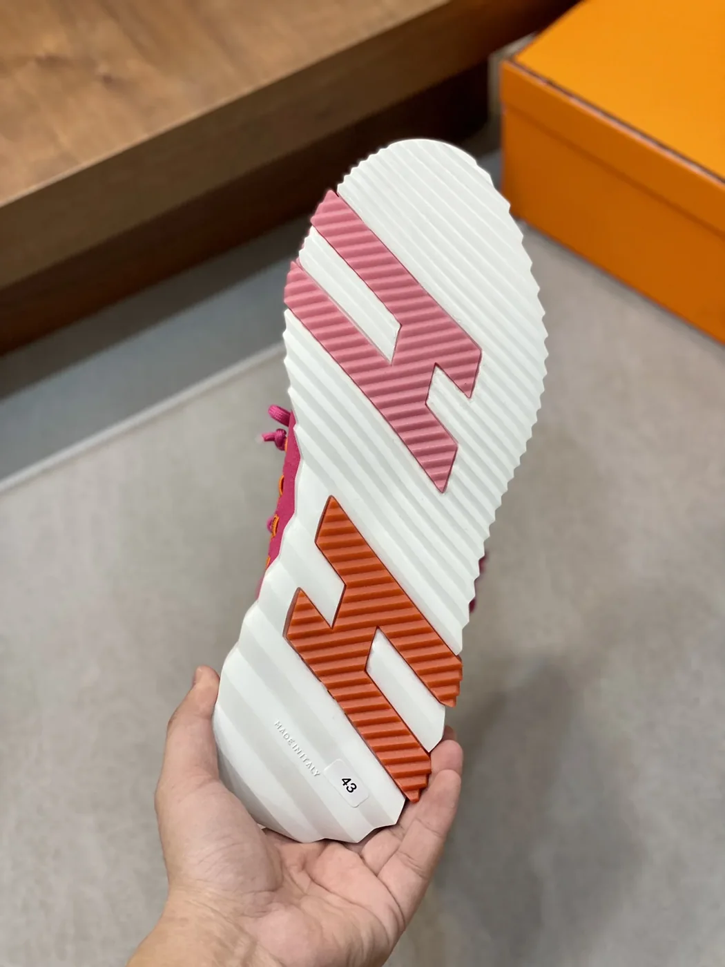 Hermes Sneakers Flex Pink Hermes Sneakers Flex Pink