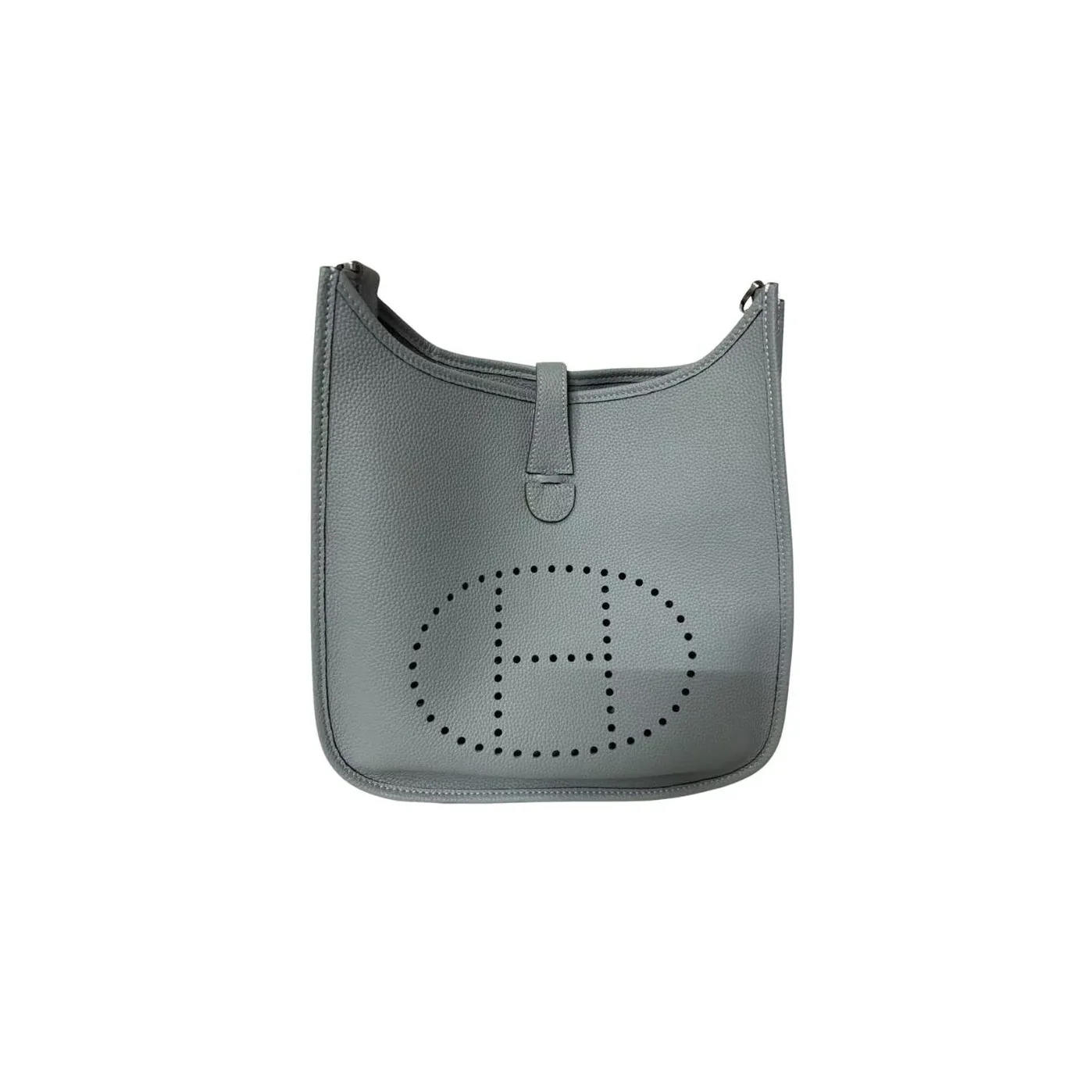 Hermes Evelyne III 29 Bag Light Blue With Silver in Toned Hardware Hermes Evelyne III 29 Bag Light Blue With Silver in Toned Hardware