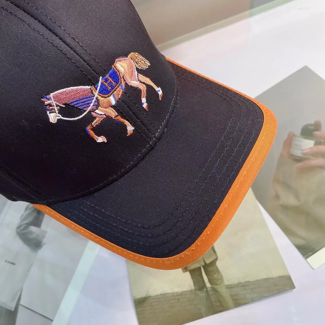 Hermes Horse Cap Black Hermes Hermes Horse Cap Black Hermes