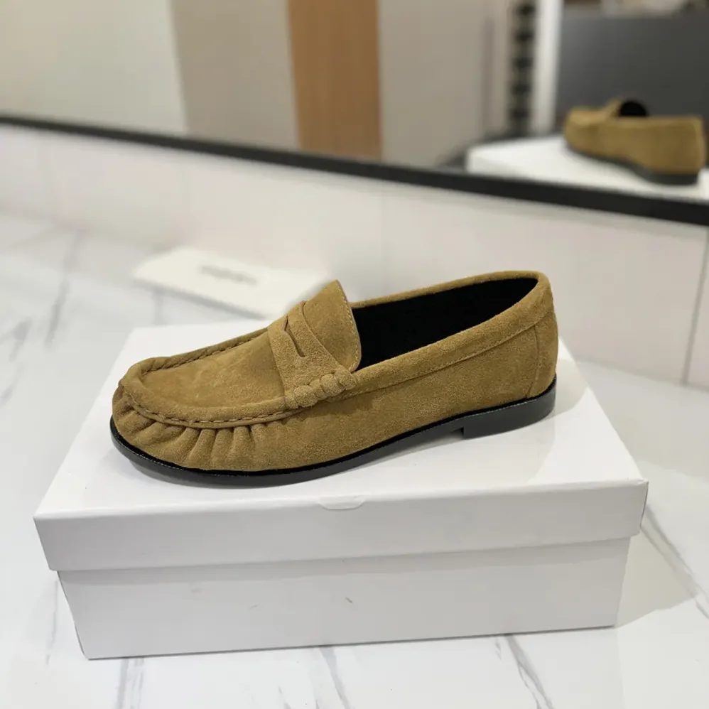 Saint Laurent YSL Le Loafer Supple in Suede for Unisex in Brown Saint Laurent YSL Le Loafer Supple in Suede for Unisex in Brown