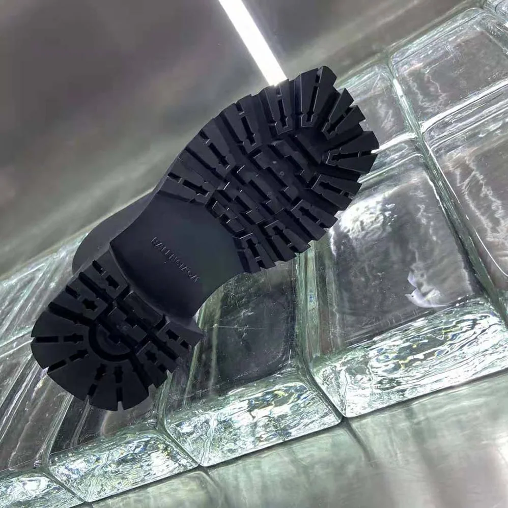 Balenciaga Trooper Rubber Boot in Black for Men