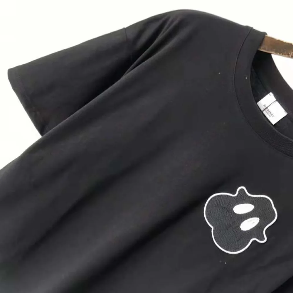 Burberry Monster Graphic Cotton Oversized T-shirt for Men in Black Burberry Monster Graphic Cotton Oversized T-shirt for Men in Black
