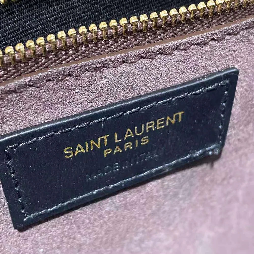Saint Laurent YSL LE Carre Satchel in Box Saint Laurent Leather for Women in White