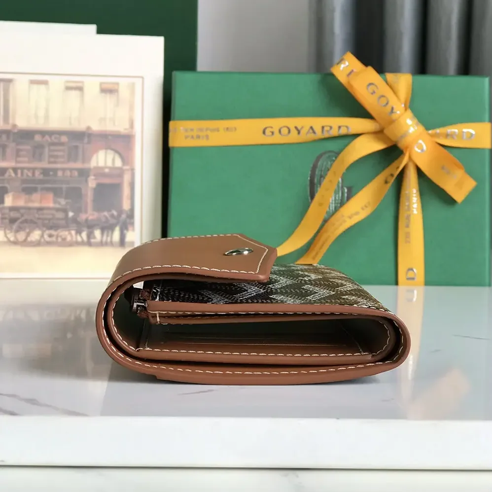 Goyard Saint Gabrie Wallet for Unisex in Tan