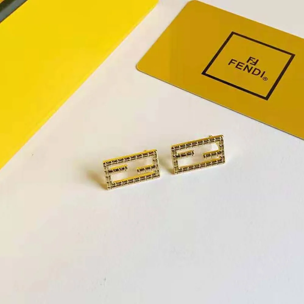 Fendi Baguette Gold for Women in color Earrings Fendi Baguette Gold for Women in color Earrings