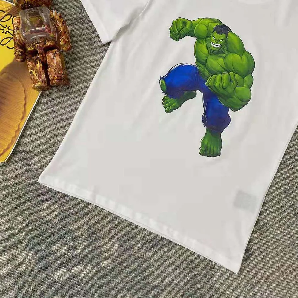 Balenciaga Hulk 2021Marvel Medium Fit T for Women in Shirt in White