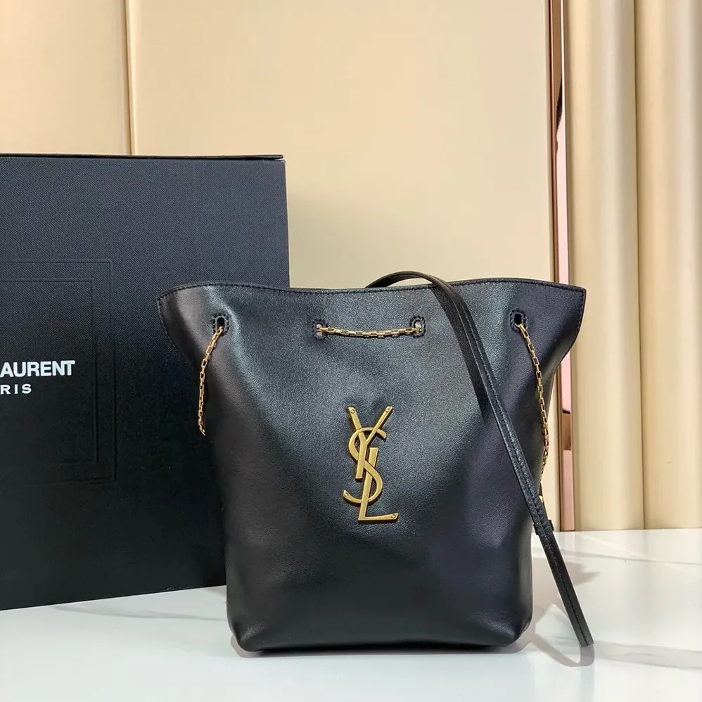 Saint Laurent YSL Pochon in Lambskin for Women Saint Laurent YSL Pochon in Lambskin for Women