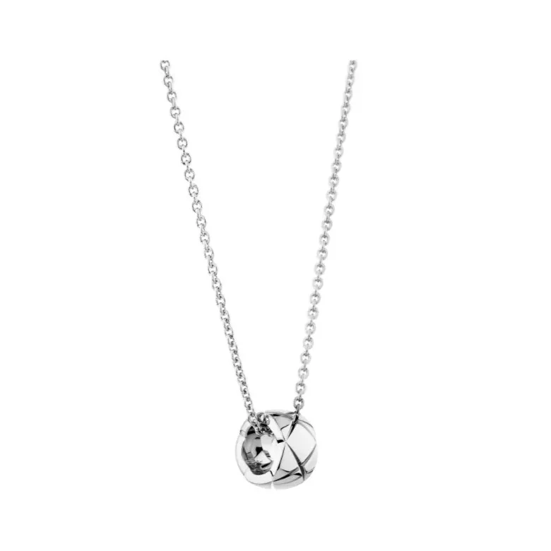 Chanel Coco Crush Necklace White Gold