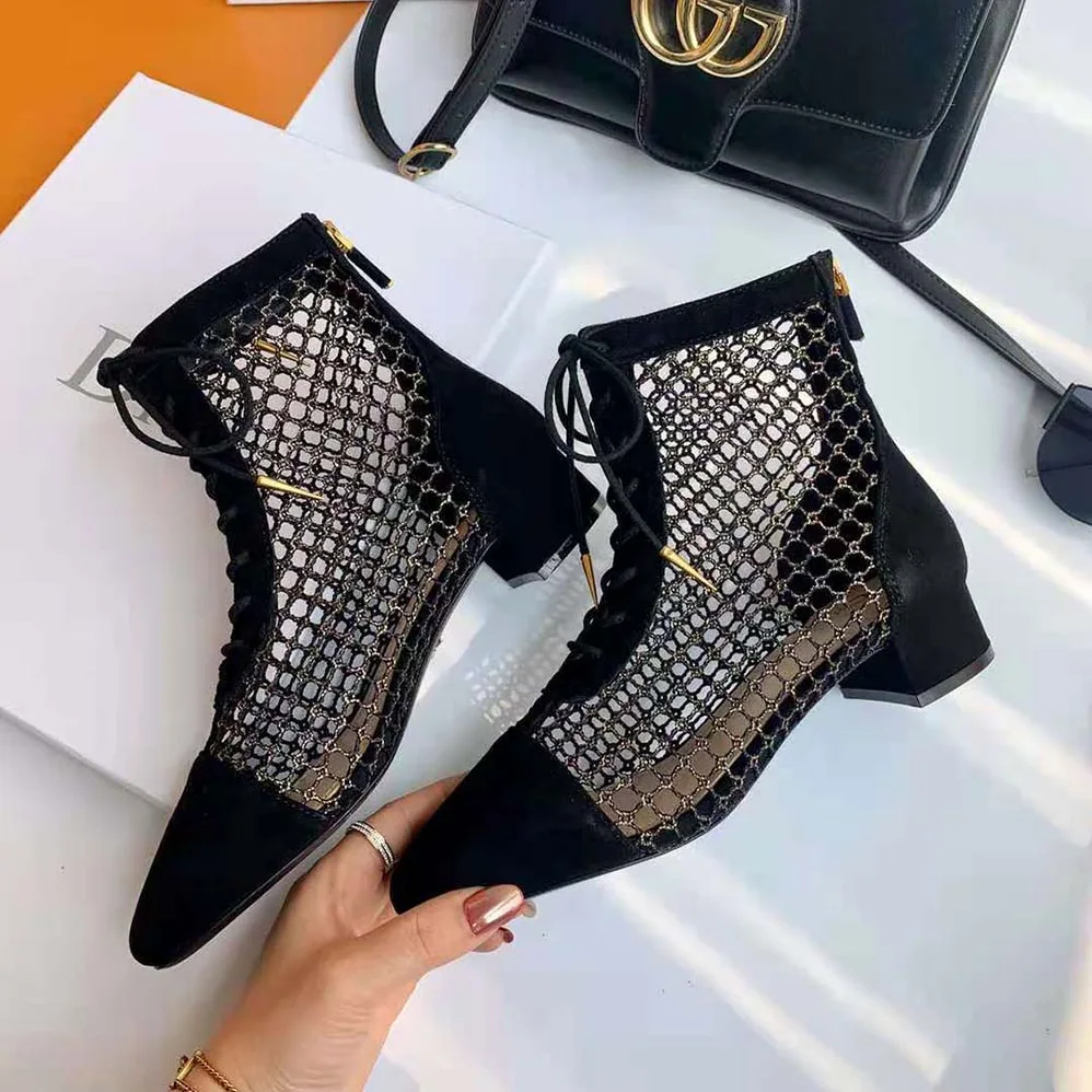 Dior Naughtily-D Ankle Boot in 3cm Heel for Women in Black Dior Naughtily-D Ankle Boot in 3cm Heel for Women in Black