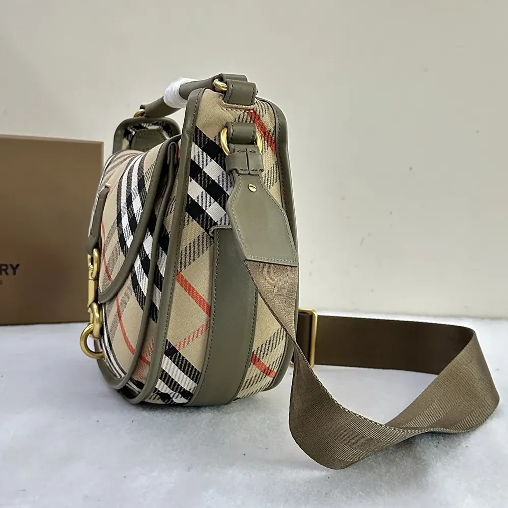 Burberry Small B Clip Messenger Bag for Women