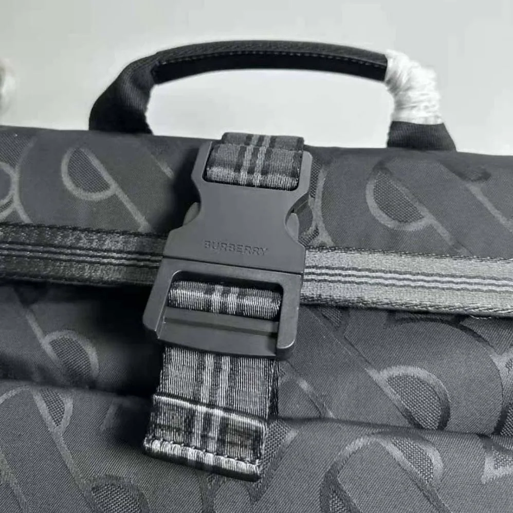 Burberry Orville Backpack with Raised Burberry Lettering at Front for Men in Black Burberry Orville Backpack with Raised Burberry Lettering at Front for Men in Black