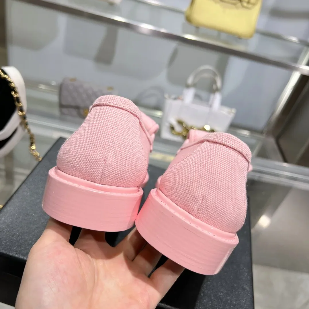Chanel Moccasins Pink Chanel Moccasins Pink