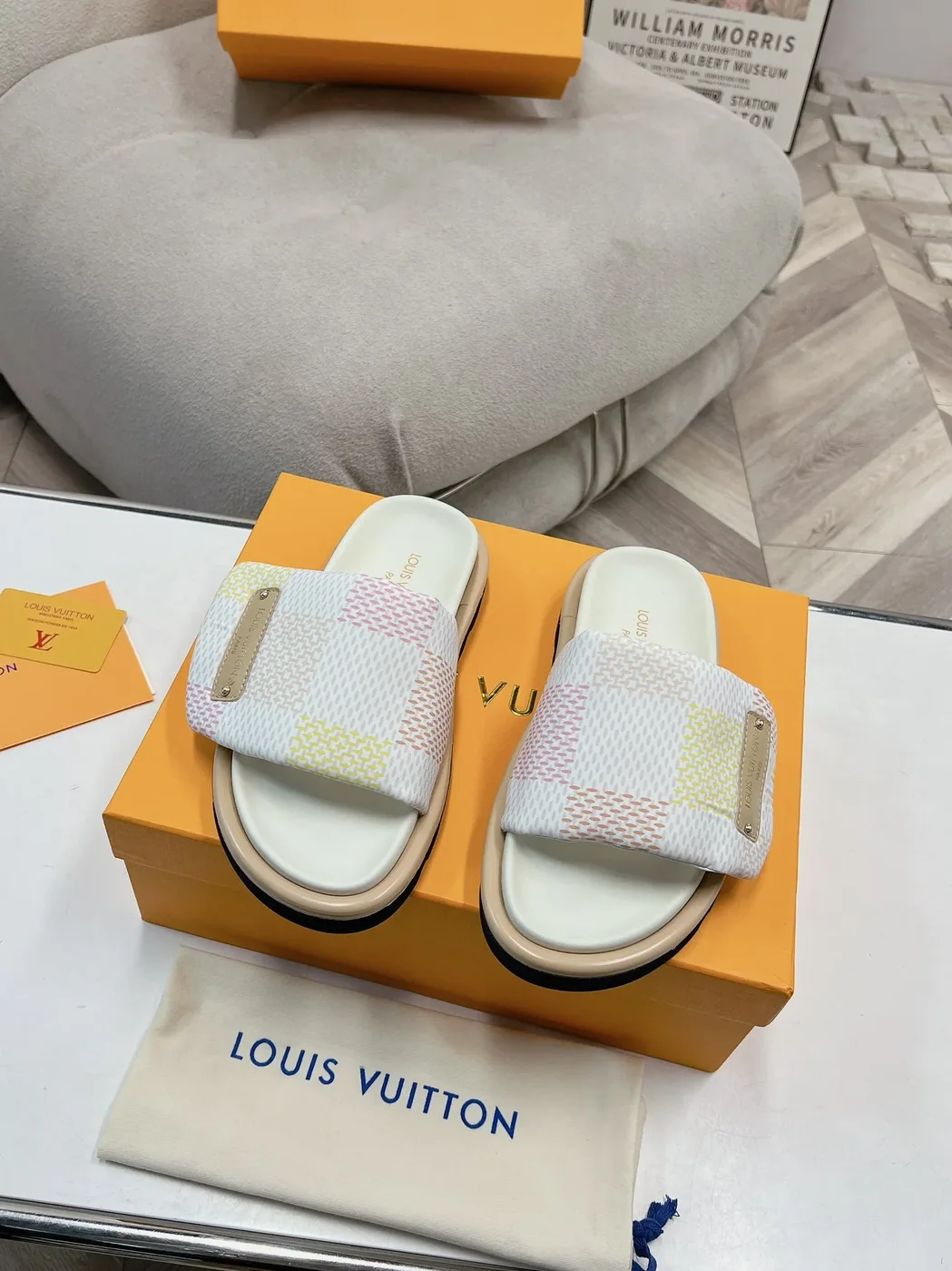Louis Vuitton Pool Pillow Flat Comfort Mule Multicolor Louis Vuitton Pool Pillow Flat Comfort Mule Multicolor