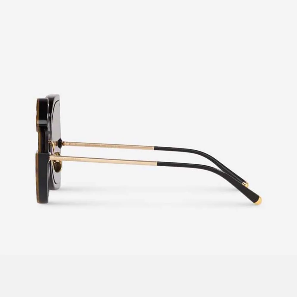 Dolce Gabbana D&G DG Leo Sunglasses for Women in Gold