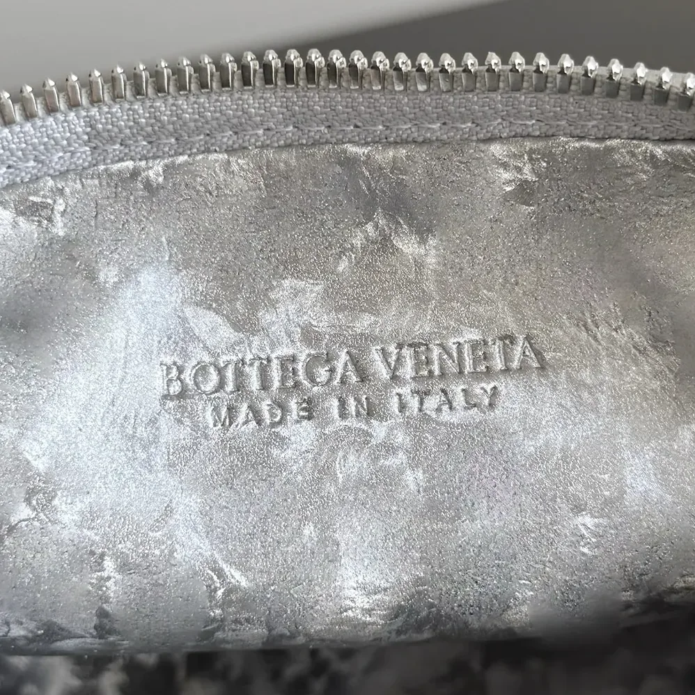 Bottega Veneta Mini Jodie for Women in Silver Bottega Veneta Mini Jodie for Women in Silver