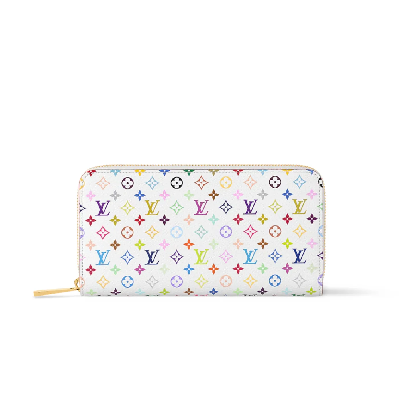 Louis Vuitton LV x TM Zippy Wallet in Multicolor Gold Hardware