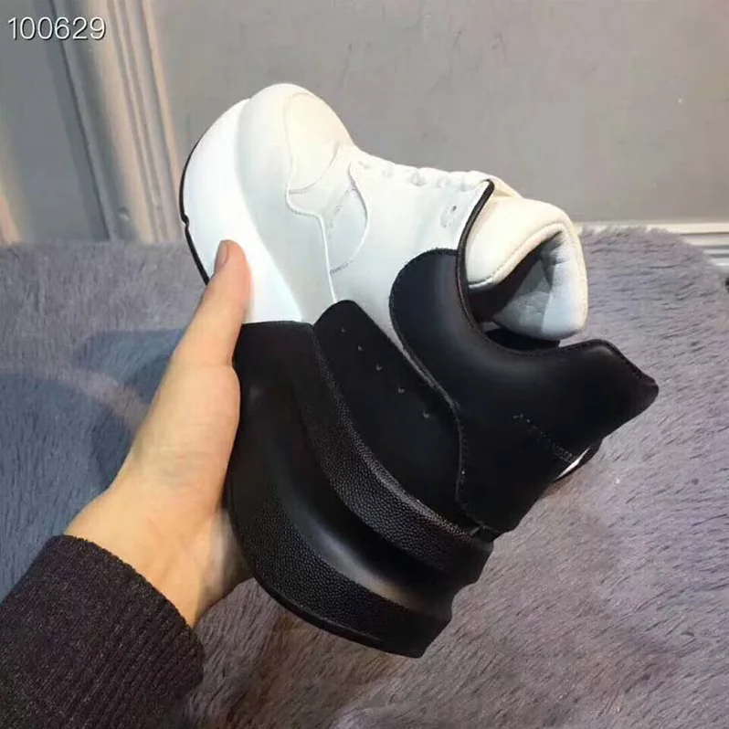 Alexander Mcqueen Oversized Runner 50mm Heel Hight for Unisex in Black