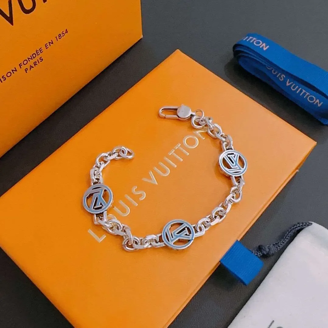 Louis Vuitton Rock Punk Bracelet Silver