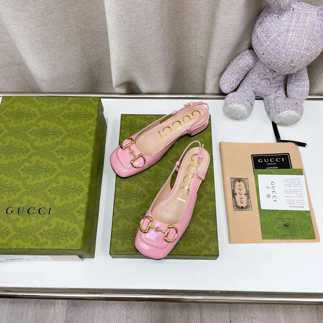 Gucci Slingback With Horsebit Light Pink for Women