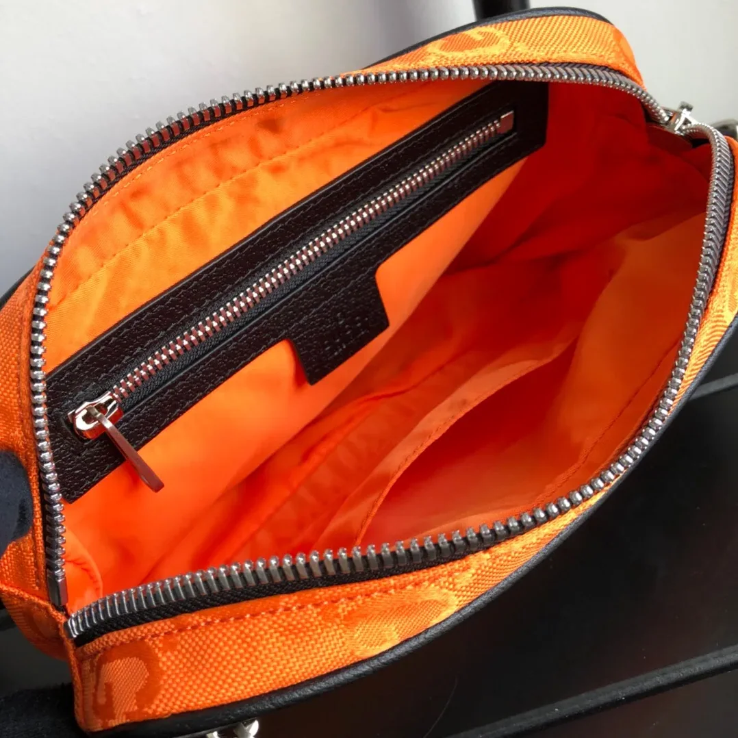 Gucci Gucci Off The Grid Belt Bag Orange GG ECONYL® / Gucci Gucci Off The Grid Belt Bag Orange GG ECONYL® /
