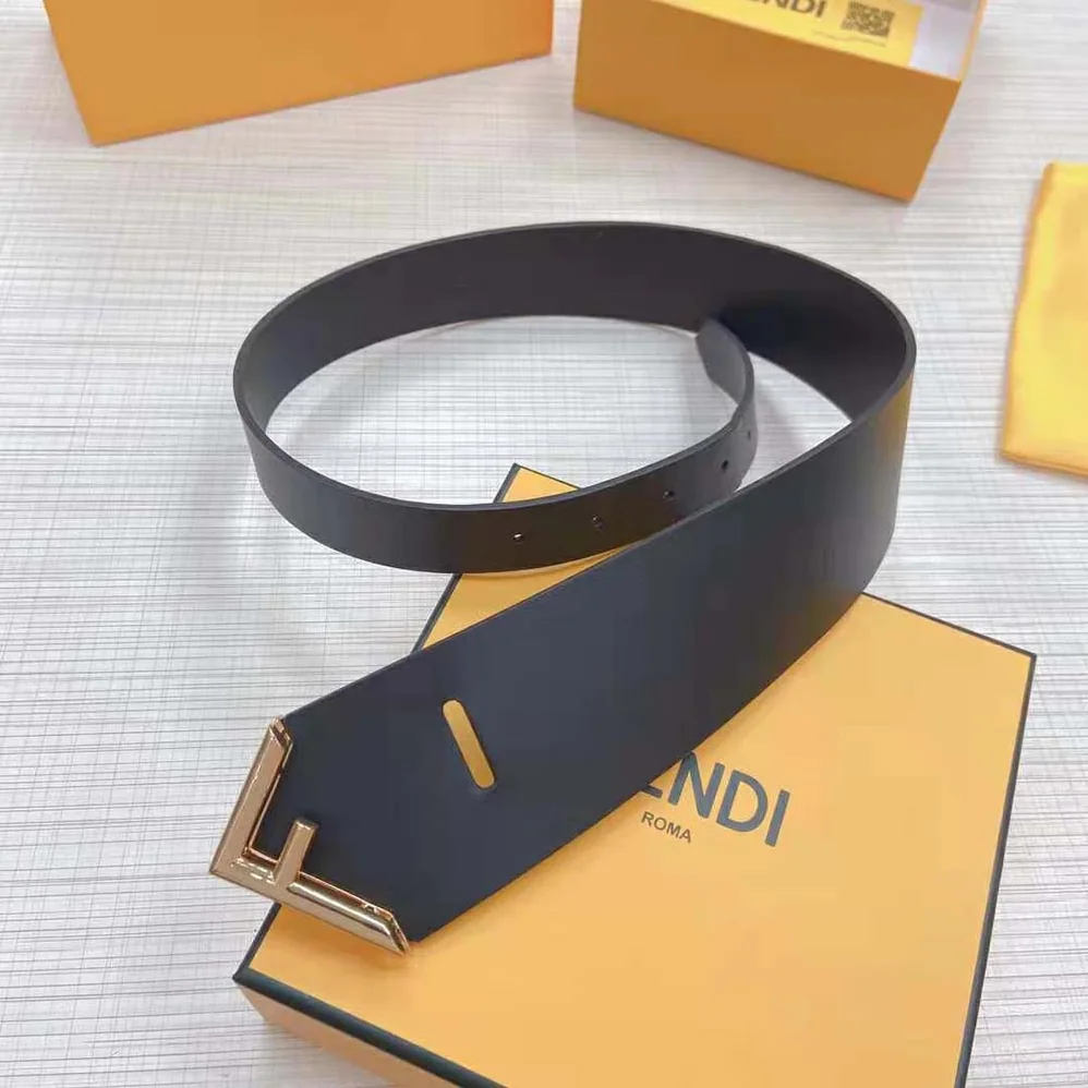 Fendi Black Leather Belt for Women Fendi Black Leather Belt for Women