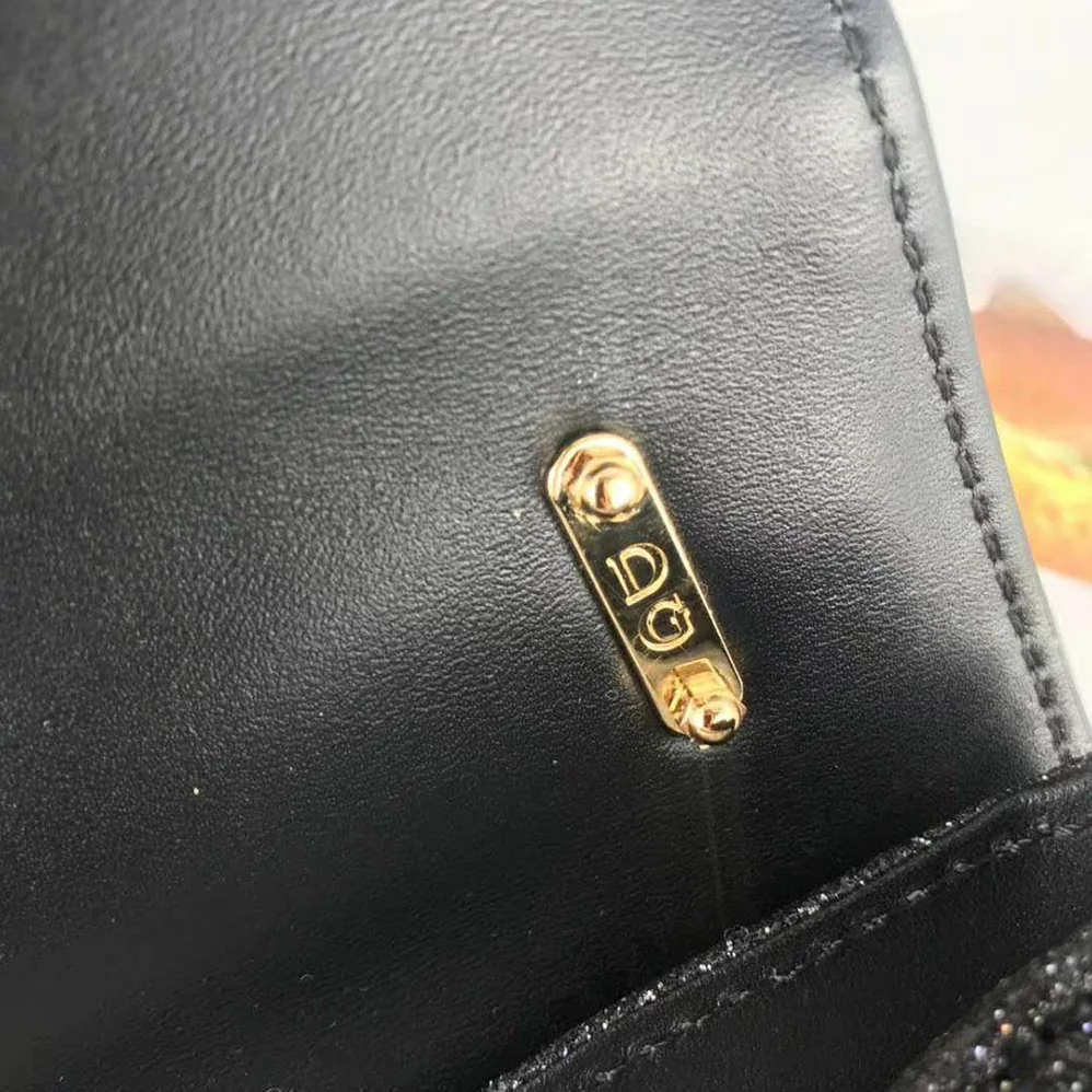 Dolce Gabbana D&G DG Girls Cross-Body Bag Soft Lurex for Women in Black Dolce Gabbana D&G DG Girls Cross-Body Bag Soft Lurex for Women in Black