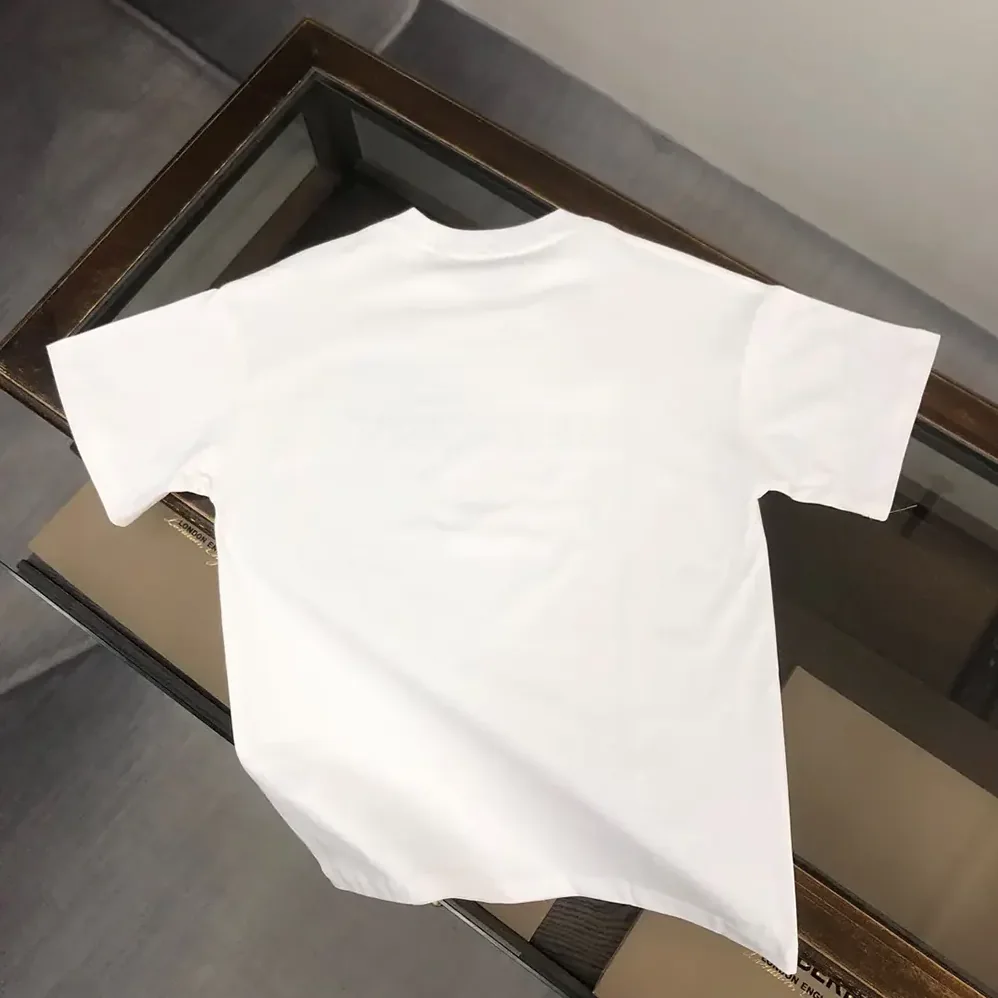 Burberry Logo Cotton T-shirt for Women in White