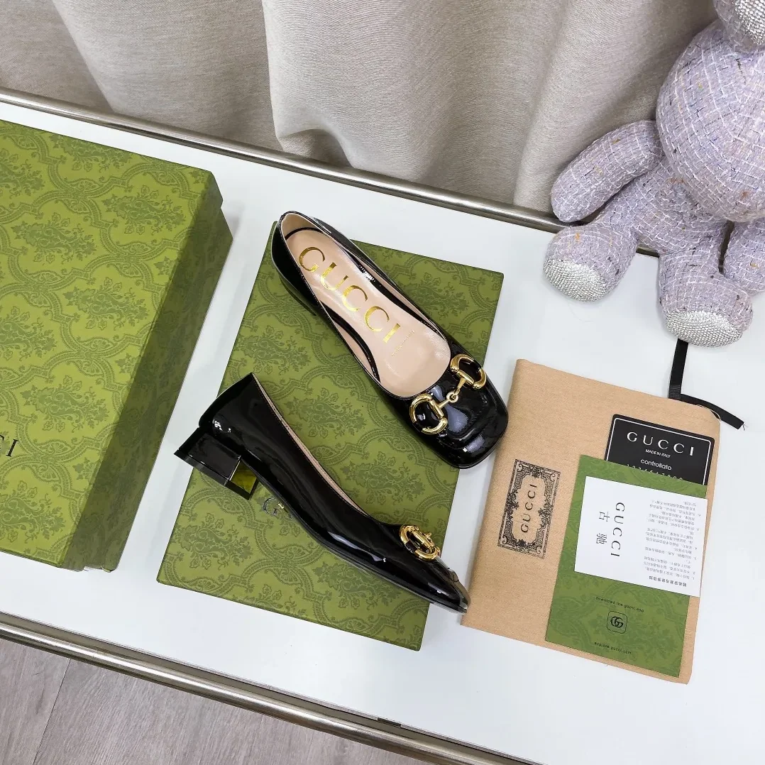 Gucci Ballet Flat With Horsebit Red for Women