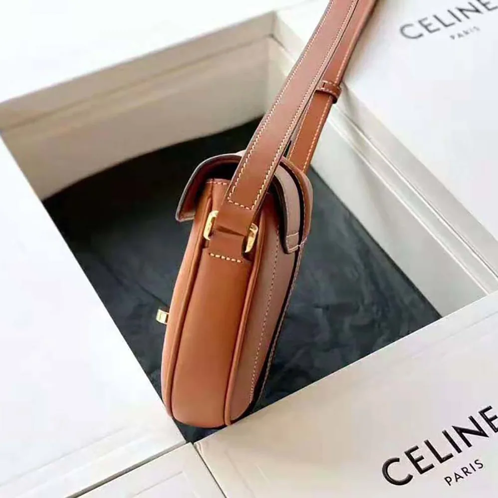 Celine Besace 16 in Textile and Natural Calfskin for Women Celine Besace 16 in Textile and Natural Calfskin for Women