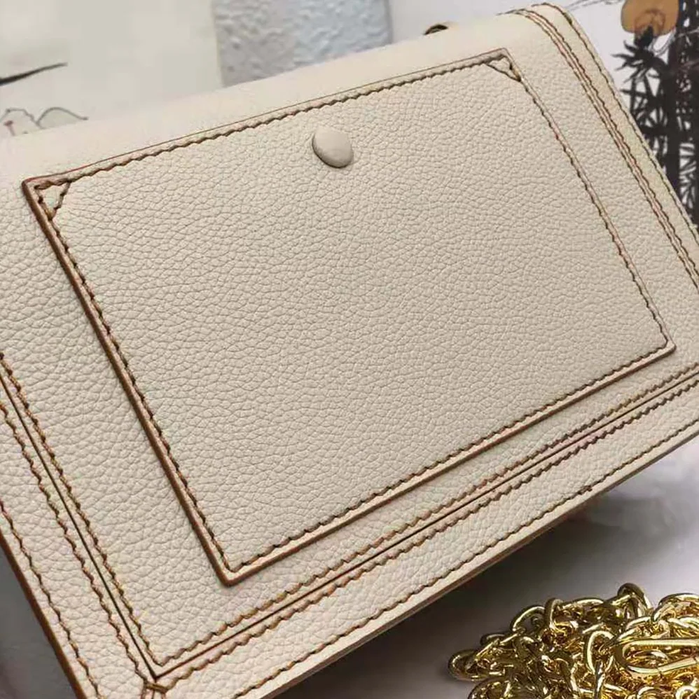Loewe Mini Barcelona Bag in Soft Grained Calfskin for Women in White