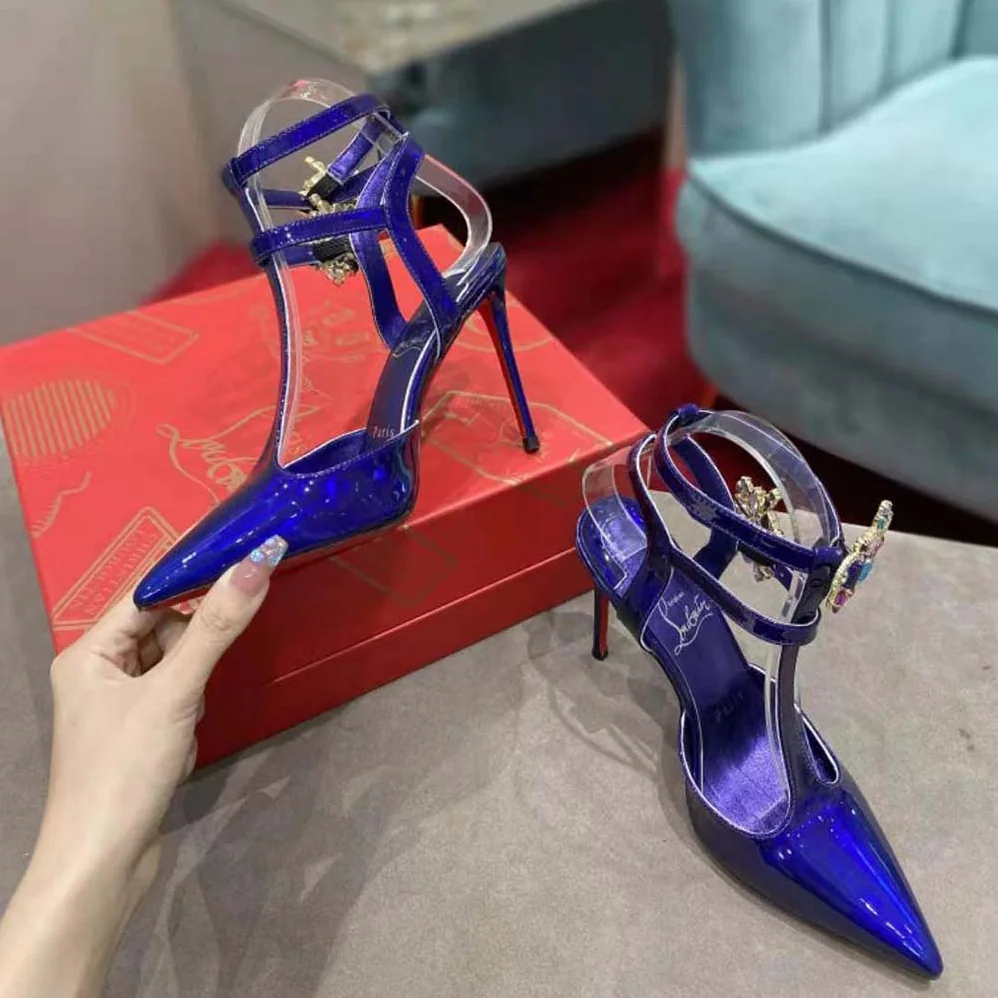 Christian Louboutin Maravilla Joli 100 mm Heel Height for Women in Purple
