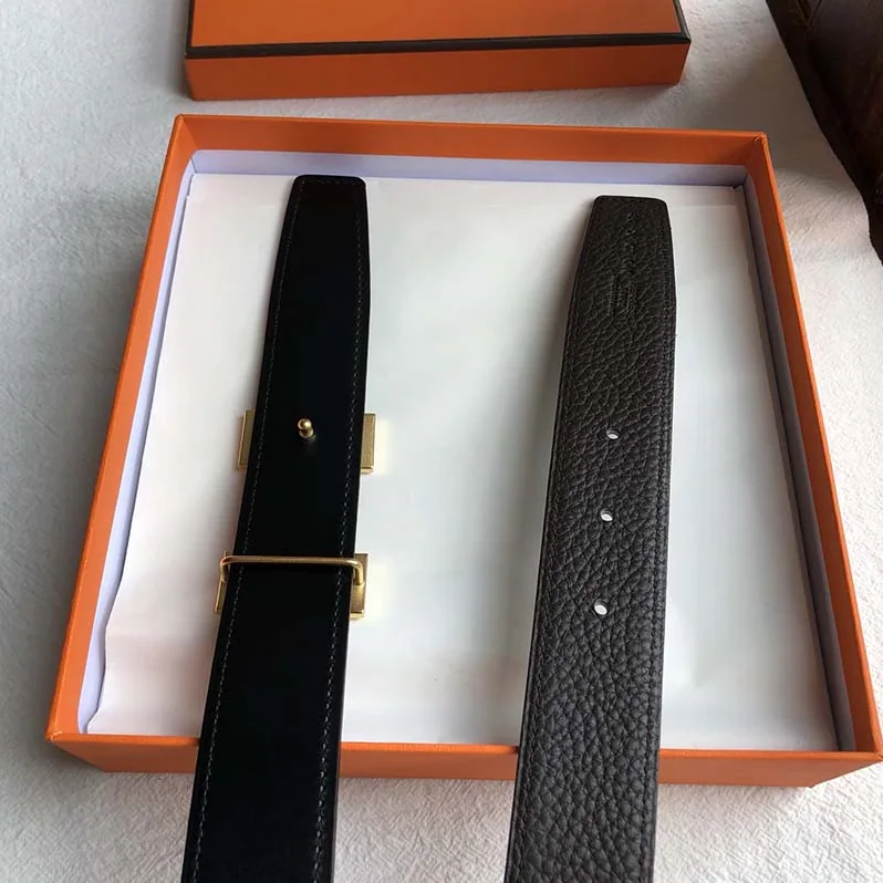 Hermes Quizz Belt Buckle & Reversible Leather Strap 32 mm for Men