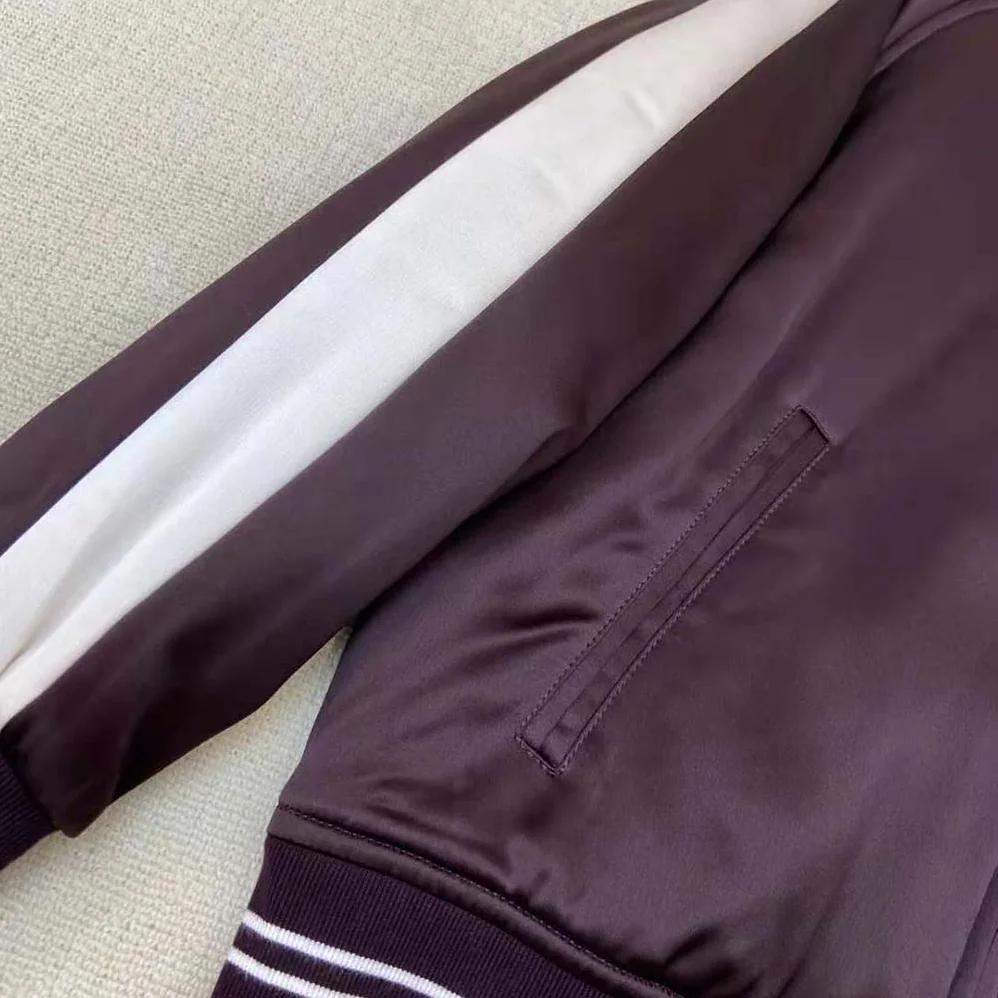 Celine Teddy Souvenir in Satin for Women in Maroon
