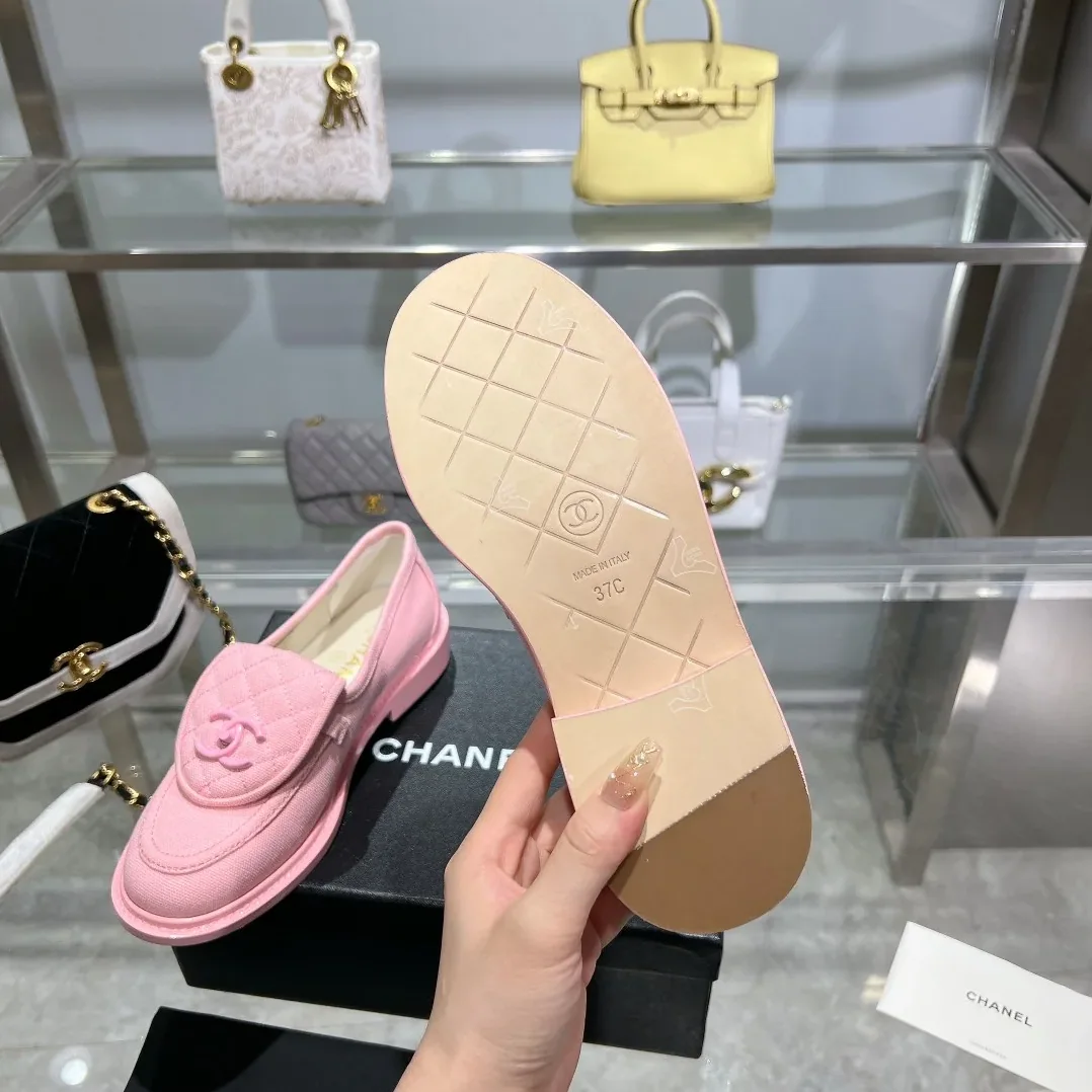 Chanel Moccasins Pink Chanel Moccasins Pink