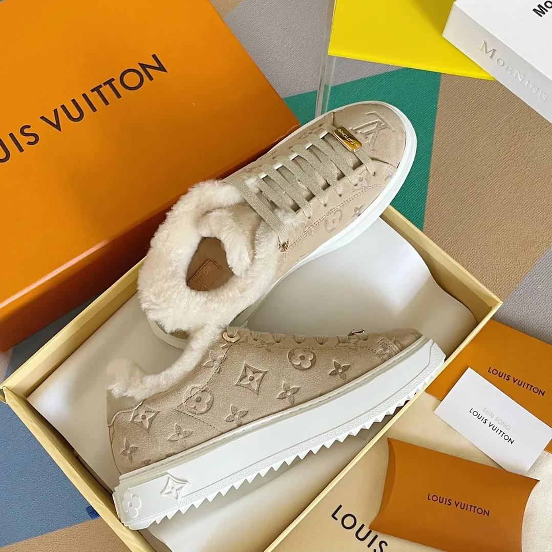 Louis Vuitton Time Out Sneaker Brown for Women