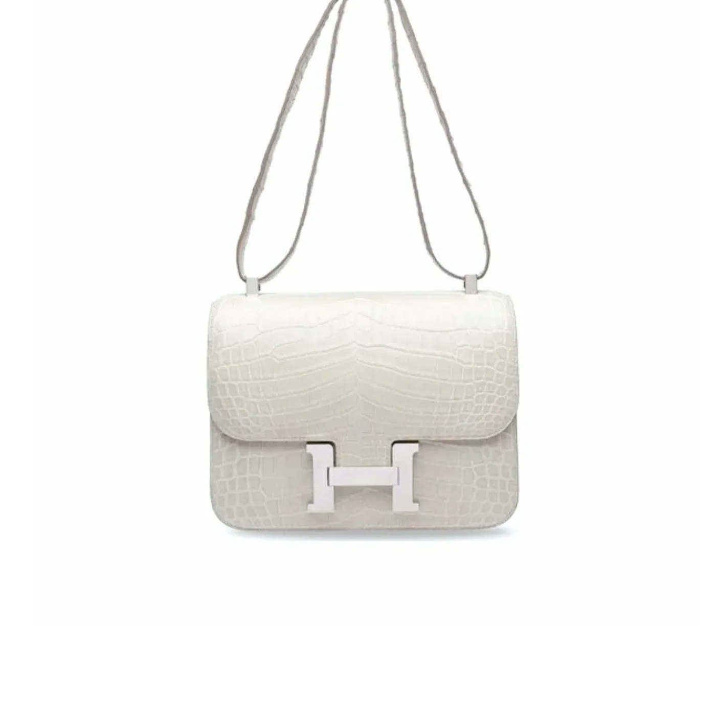 Hermes Constance 18 White /