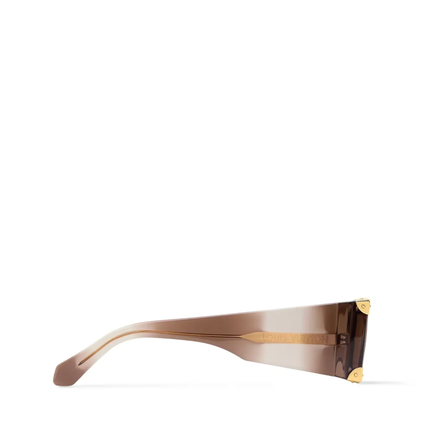 Louis Vuitton Heritage Low Square Sunglasses Brown