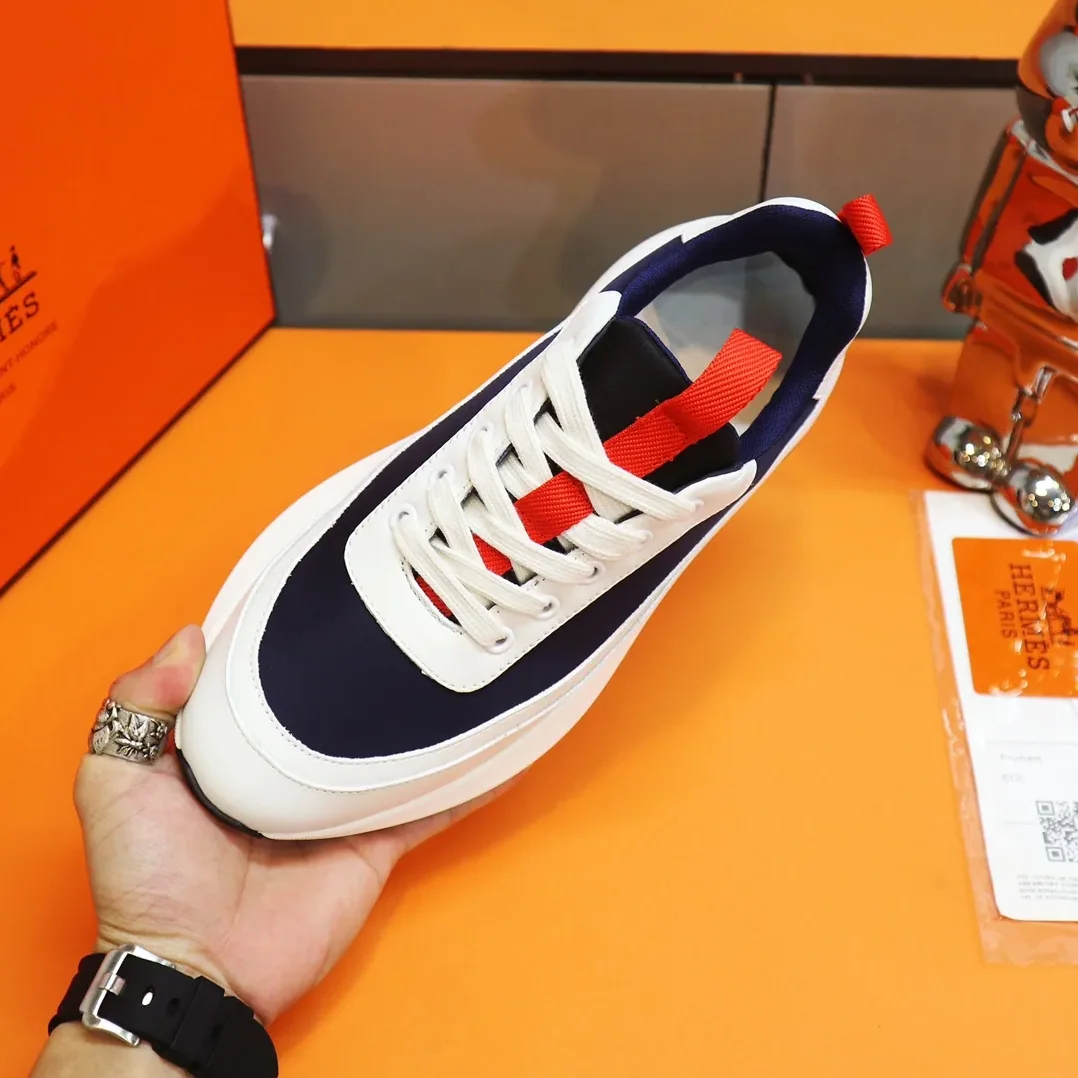 Hermes Gramme Sneakers Dark Blue Hermes Gramme Sneakers Dark Blue